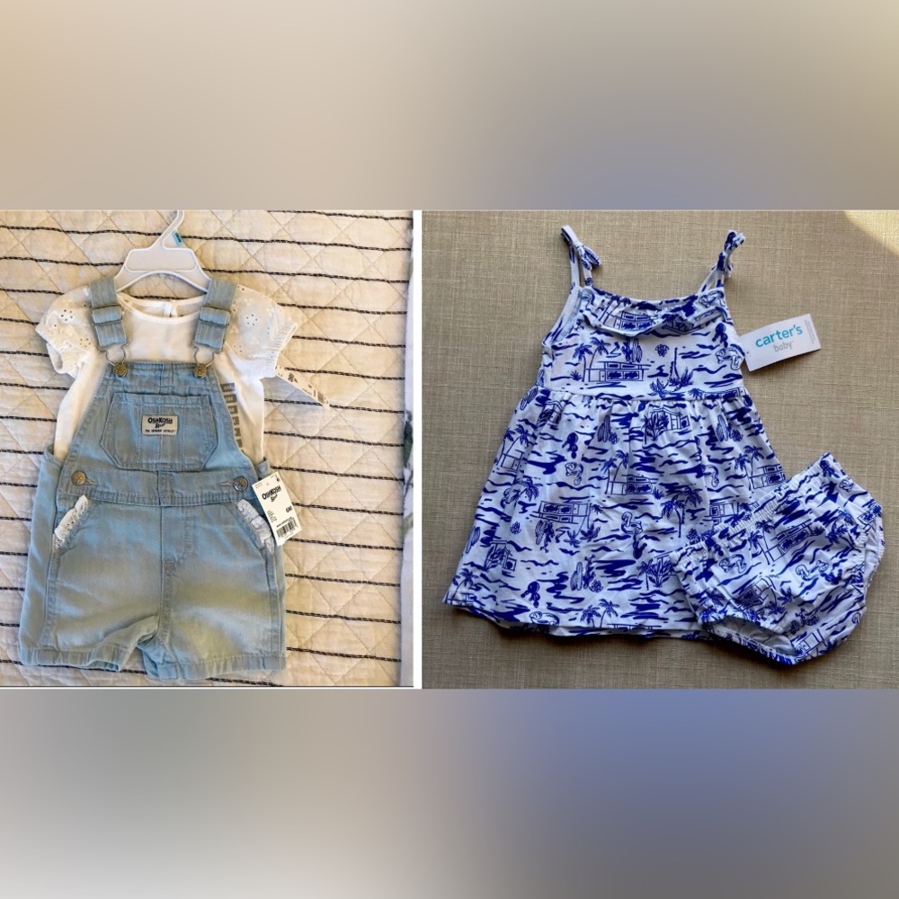 Summer Sale!☀️🌺 Girls 6mo Bundle of 2! NWT